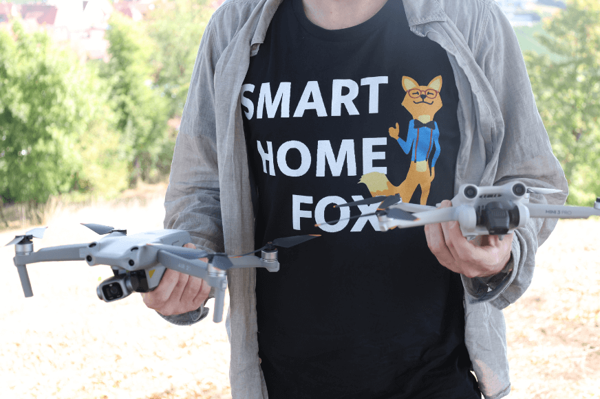 Die DJI Air 2S und DJI Mini 3 Pro Drohnen Klassen befinden sich im Test und Vergleich